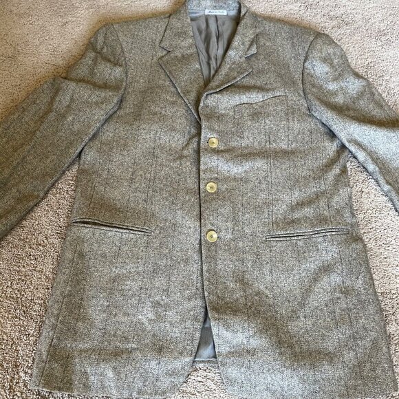 Vintage Pal Zileri Men's Sport Coat Blazer US 42R (EU 52R) Silk Cashmere Italy - Picture 5 of 16